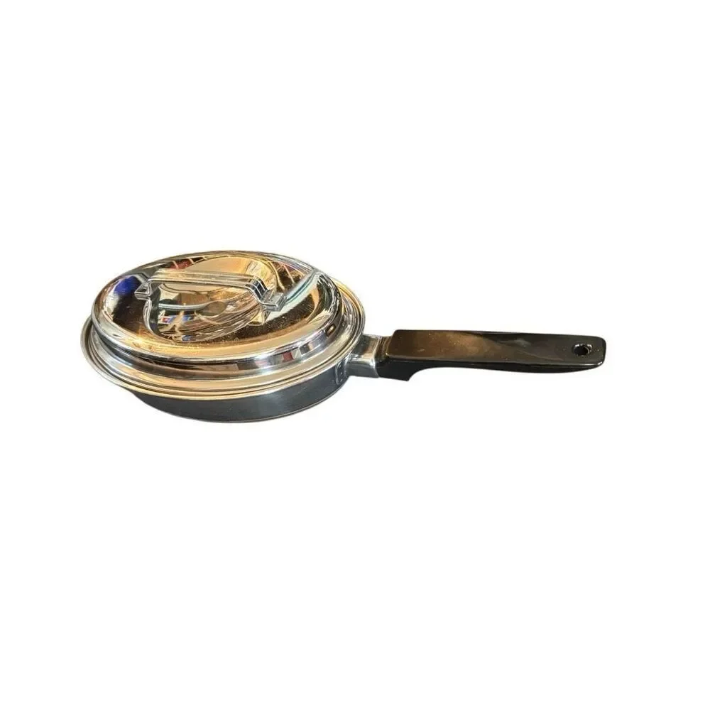 Ekcoware Stainless Steel With Thick Copper Bottom Oval Frying Pan